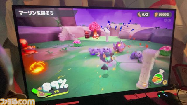 『バッシュフル ～魔女たちの恋戦争～』ほうきでバチボコに殴りあえる魔女っこ3Dアクション。ハードなステージ、画面分割PvPで懐かしさ噛みしめる【BitSummit the 13th】