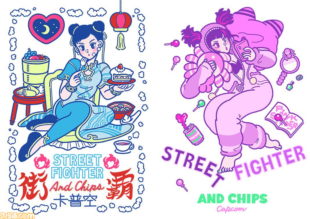 ストリートファイター6』春麗とジュリがデザインされたポップで