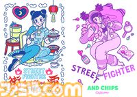 『ストリートファイター6』春麗とジュリがデザインされたポップでキュートなアパレルアイテムが登場。Tシャツやグラス、ラウンドトートがラインアップ