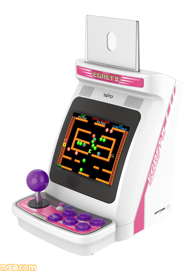 『イーグレットツー ミニ』専用追加ソフト『アーケードコレクションPART1』発売記念イベントがゲーセンミカドにて開催。収録全10タイトルがイーグレットツーで稼働