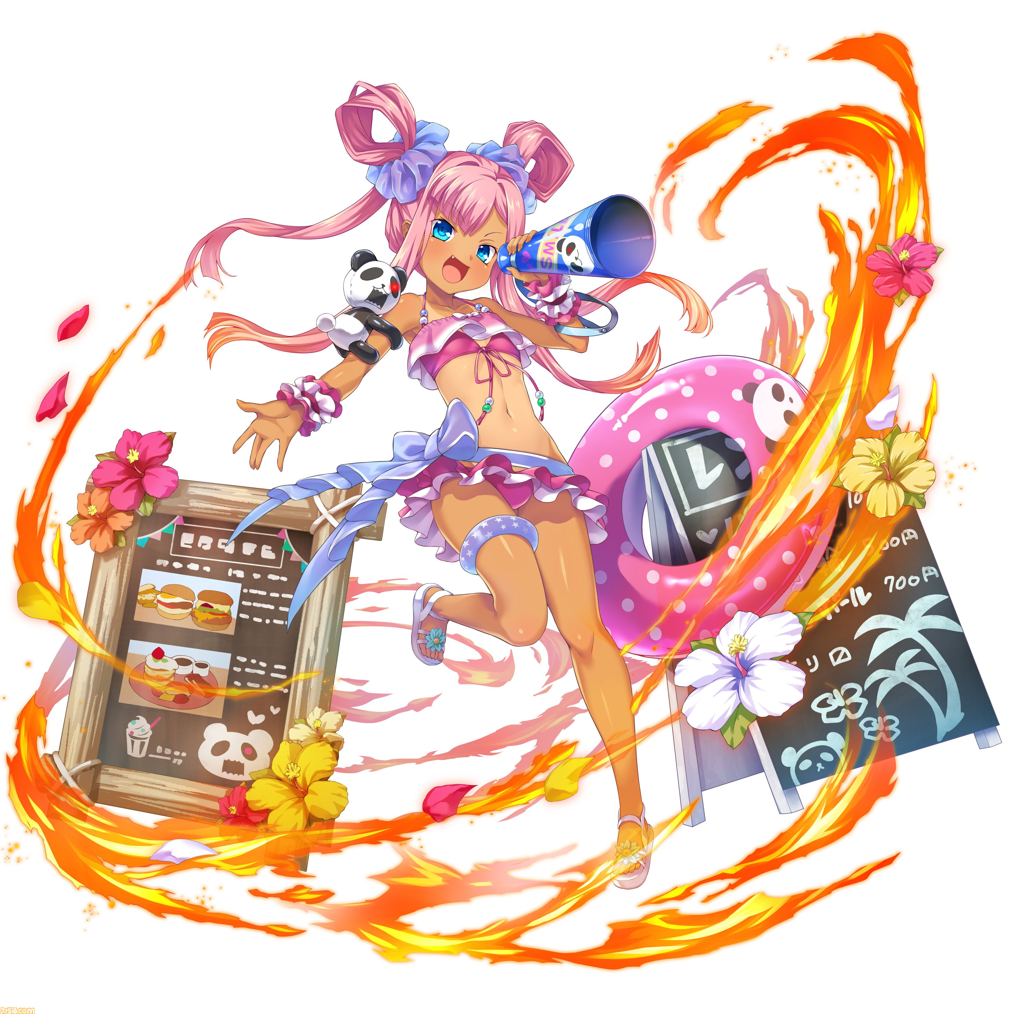DMM GAMESを利用したことがない俺が勝手に作ったこの夏の水着美女ランキング！ 「この太ももで日本列島を挟んだら経済も上向きそう」