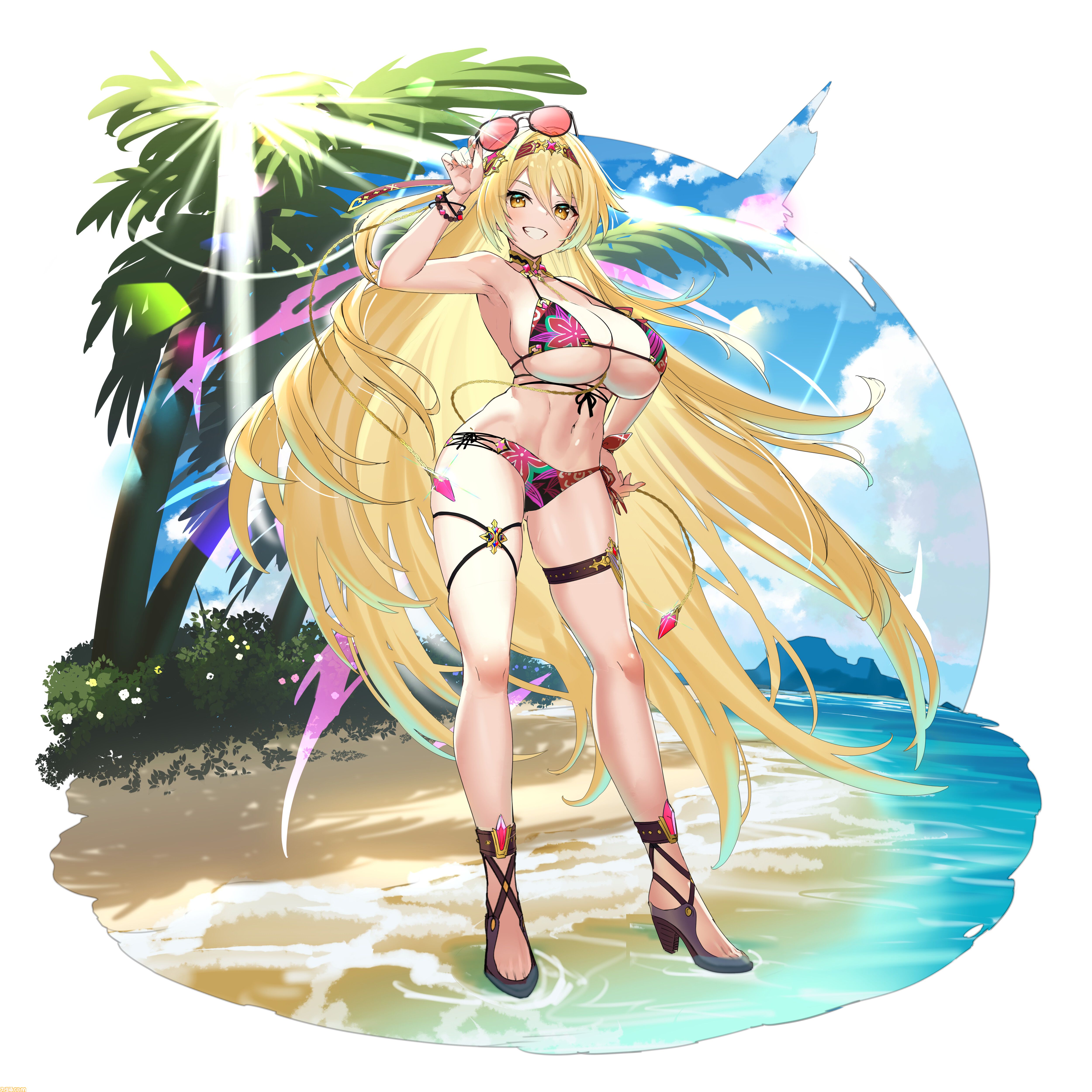 DMM GAMESを利用したことがない俺が勝手に作ったこの夏の水着美女ランキング！ 「この太ももで日本列島を挟んだら経済も上向きそう」