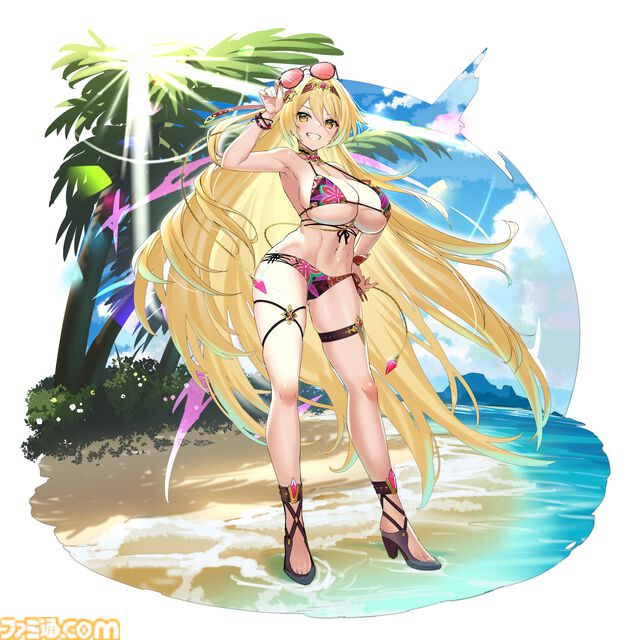 DMM GAMESを利用したことがない俺が勝手に作ったこの夏の水着美女ランキング！ 「この太ももで日本列島を挟んだら経済も上向きそう」