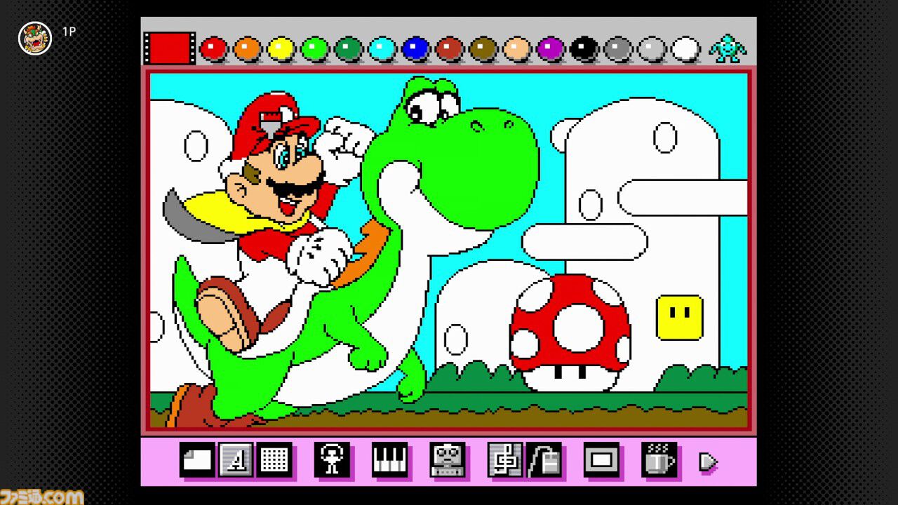 スーパーファミコン ソフト マリオペイント(Mario Paint) 任天堂 マリオペイント』がNintendo Switch Onlineに本日（7/29）追加