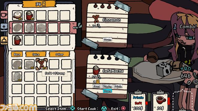 『HIPS N' NOSES』カートゥーン調デザインがかわいいカフェ経営シミュ。夜は夢の世界で戦うアクションゲームに。韓国インディースタジオの新作発表