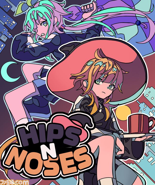 『HIPS N' NOSES』カートゥーン調デザインがかわいいカフェ経営シミュ。夜は夢の世界で戦うアクションゲームに。韓国インディースタジオの新作発表