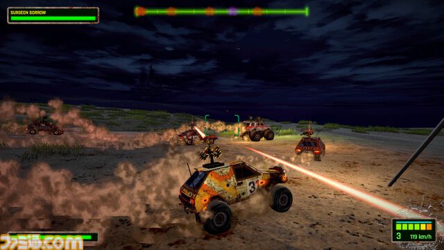 『FUMES』世紀末な荒野を爆走しつつ銃を撃ちまくる爽快感バツグンのカーコンバットアクションが7月28日にリリース。ドットなテイストのグラフィックもクセになるレトロ感