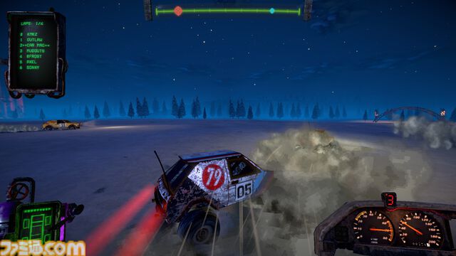『FUMES』世紀末な荒野を爆走しつつ銃を撃ちまくる爽快感バツグンのカーコンバットアクションが7月28日にリリース。ドットなテイストのグラフィックもクセになるレトロ感