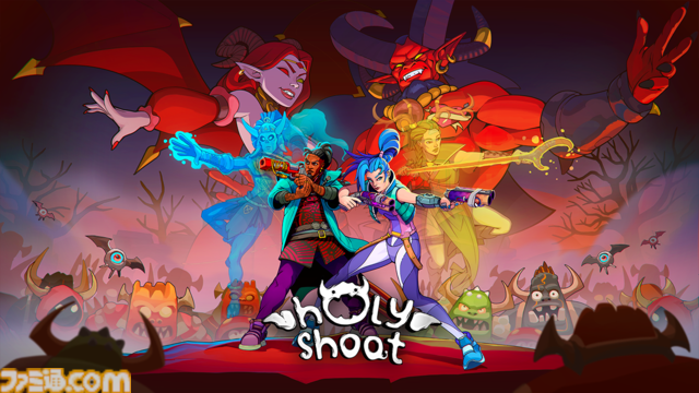 ハイスピードなローグライトFPS『Holy Shoot』Steamで7月30日配信。カオスな地獄を舞台に銃や特殊能力を駆使して悪魔を駆逐せよ