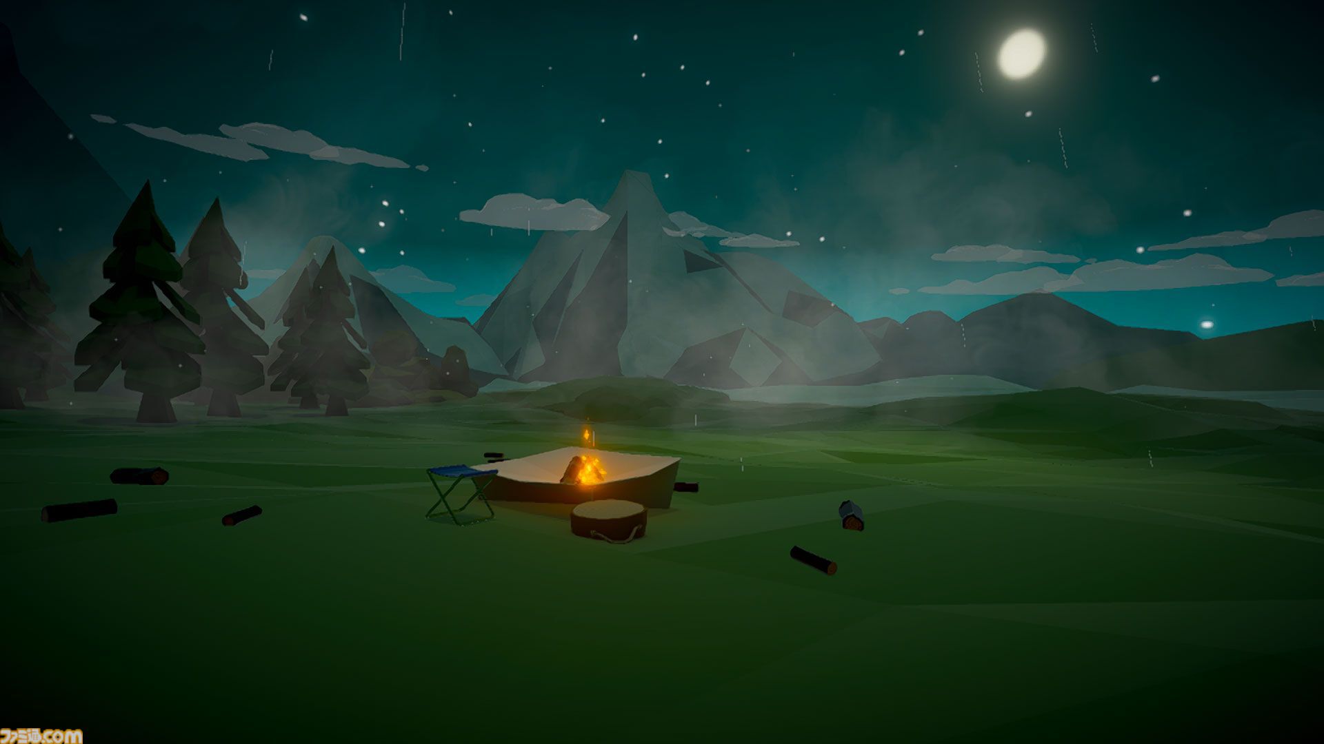 『チルっと焚き火ソン』配信開始。ひたすら火の世話をする、オインクゲームズの焚き火シミュレーター【Nintendo Direct】