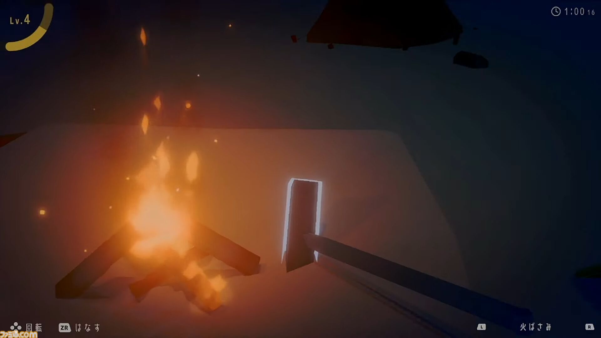 『チルっと焚き火ソン』配信開始。ひたすら火の世話をする、オインクゲームズの焚き火シミュレーター【Nintendo Direct】