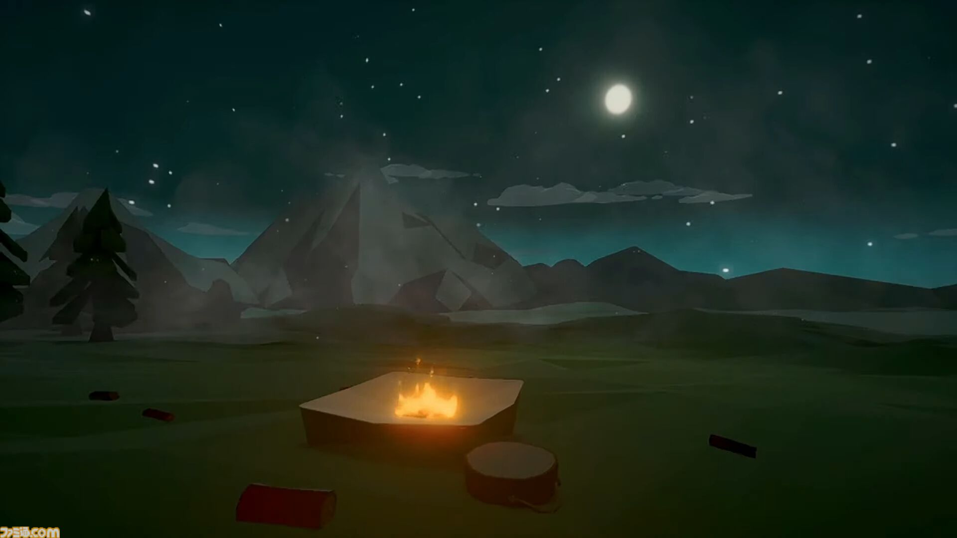 『チルっと焚き火ソン』配信開始。ひたすら火の世話をする、オインクゲームズの焚き火シミュレーター【Nintendo Direct】