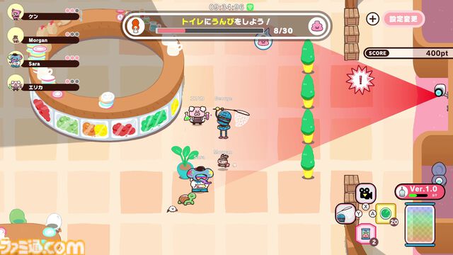 『プリッとプリズナー』がSwitchとSwitch2で今冬発売。うんぴとおぴっこを駆使して戦っていく脱出ゲーム【Nintendo Direct】