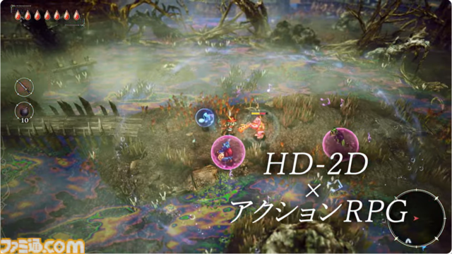 スクエニ新作『冒険家エリオットの千年物語』2026年発売。HD-2Dとアクションの融合でふたりプレイも可能【Nintendo Direct】