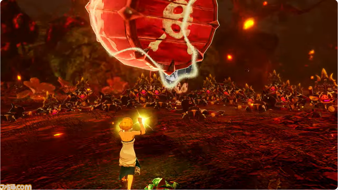 『ゼルダ無双 封印戦記』新PVが公開。ゲルド族の新キャラにミネルのゴーレムらしき姿も【Nintendo Direct】