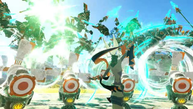 『ゼルダ無双 封印戦記』新PVが公開。ゲルド族の新キャラにミネルのゴーレムらしき姿も【Nintendo Direct】