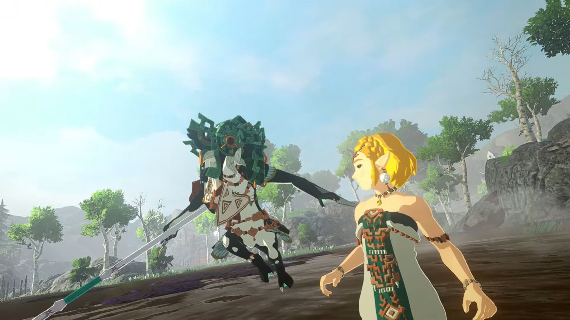 『ゼルダ無双 封印戦記』新PVが公開。ゲルド族の新キャラにミネルのゴーレムらしき姿も【Nintendo Direct】