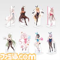 『勝利の女神：NIKKE』バニー衣装グッズが当たる一番くじが本日（8/2）発売。ブラン、ノワール、ソーダの魅惑的なフィギュアは紳士必見の出来栄え