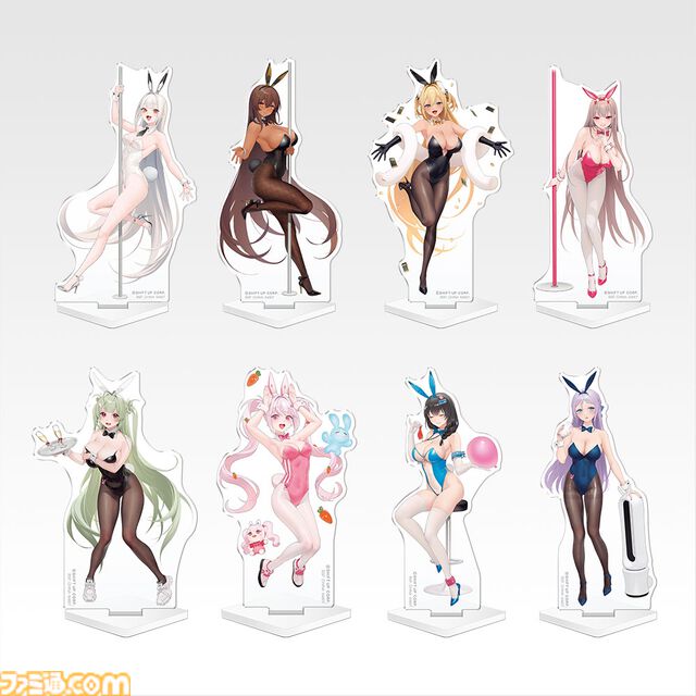 『勝利の女神：NIKKE』バニー衣装グッズが当たる一番くじが本日（8/2）発売。ブラン、ノワール、ソーダの魅惑的なフィギュアは紳士必見の出来栄え