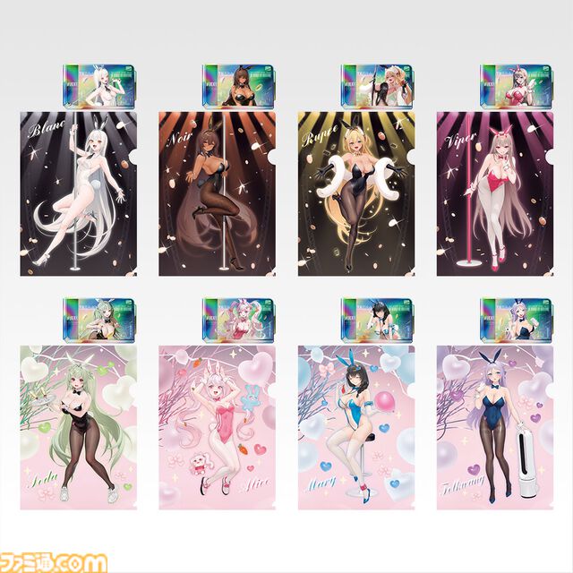 『勝利の女神：NIKKE』バニー衣装グッズが当たる一番くじが本日（8/2）発売。ブラン、ノワール、ソーダの魅惑的なフィギュアは紳士必見の出来栄え