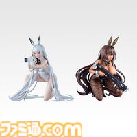 『勝利の女神：NIKKE』バニー衣装グッズが当たる一番くじが本日（8/2）発売。ブラン、ノワール、ソーダの魅惑的なフィギュアは紳士必見の出来栄え