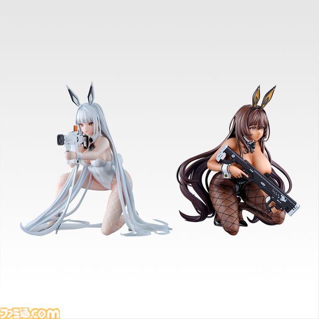 『勝利の女神：NIKKE』バニー衣装グッズが当たる一番くじが本日（8/2）発売。ブラン、ノワール、ソーダの魅惑的なフィギュアは紳士必見の出来栄え