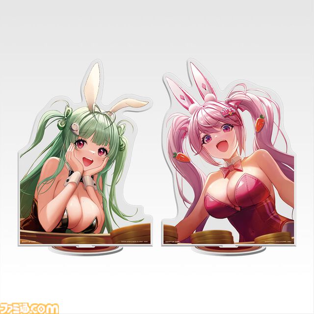 『勝利の女神：NIKKE』バニー衣装グッズが当たる一番くじが本日（8/2）発売。ブラン、ノワール、ソーダの魅惑的なフィギュアは紳士必見の出来栄え