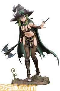 『ユニコーンオーバーロード』魔女ヤーナが1/7スケールフィギュア化。衣装から腹筋までこだわりの造形。エビテン限定特典付きで予約受付中