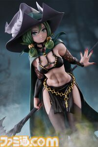 『ユニコーンオーバーロード』魔女ヤーナが1/7スケールフィギュア化。衣装から腹筋までこだわりの造形。エビテン限定特典付きで予約受付中