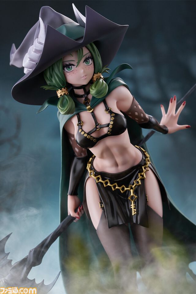 『ユニコーンオーバーロード』魔女ヤーナが1/7スケールフィギュア化。衣装から腹筋までこだわりの造形。エビテン限定特典付きで予約受付中