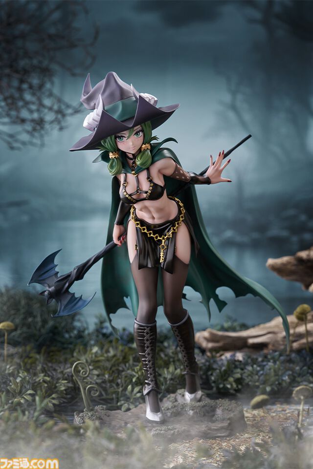 『ユニコーンオーバーロード』魔女ヤーナが1/7スケールフィギュア化。衣装から腹筋までこだわりの造形。エビテン限定特典付きで予約受付中
