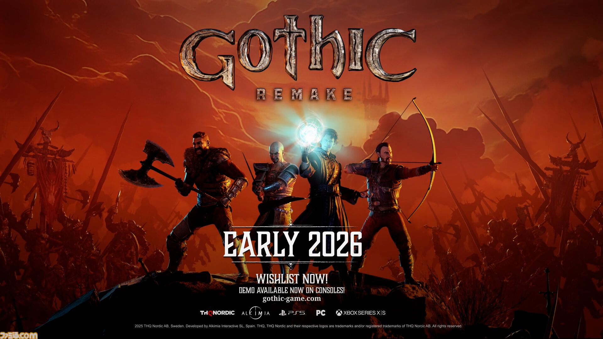 『ダークサイダーズ4』が正式発表。『スポンジ・ボブ』の新作が11月18日発売に。『REANIMAL』や『Gothic 1 Remake』の最新映像も公開【THQ Nordicデジタルショーケース2025】