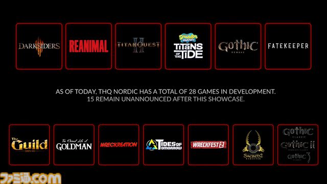 『ダークサイダーズ4』が正式発表。『スポンジ・ボブ』の新作が11月18日発売に。『REANIMAL』や『Gothic 1 Remake』の最新映像も公開【THQ Nordicデジタルショーケース2025】