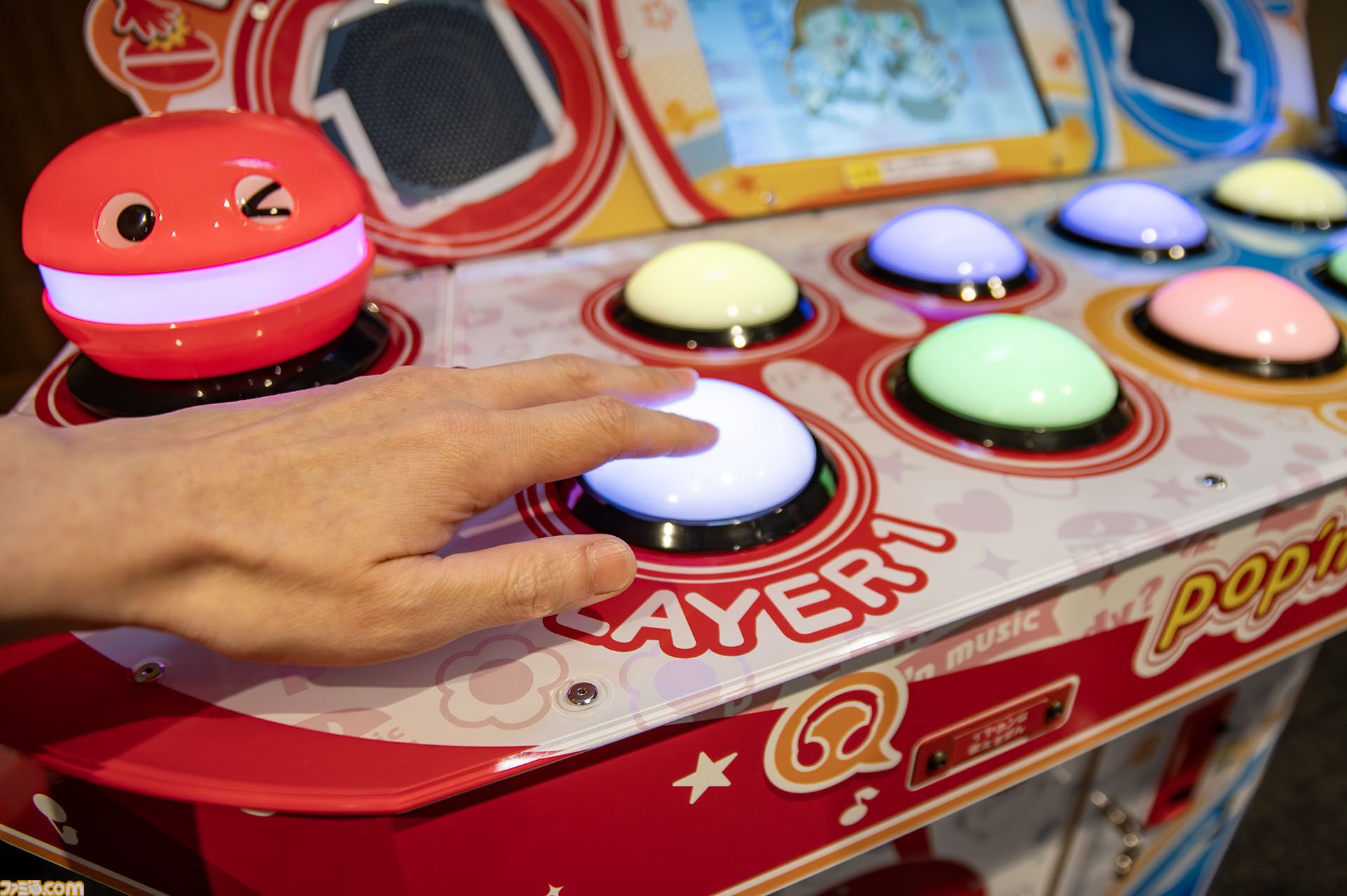 コナミ ポップンミュージック 筐体 pop'n music [title pending] (AC) - BEMANI Games - Music Game