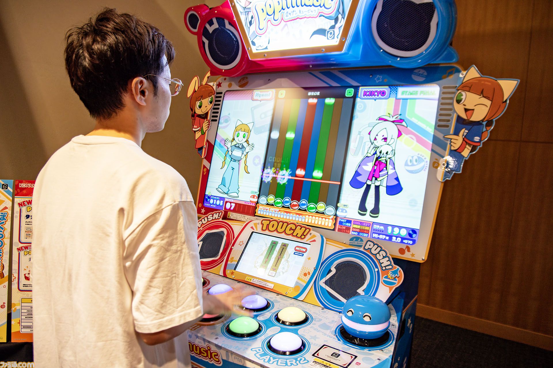 ポップンミュージック　アーケード筐体 ポップンミュージック筐体を導入した話 1 - dorozukiの雑記