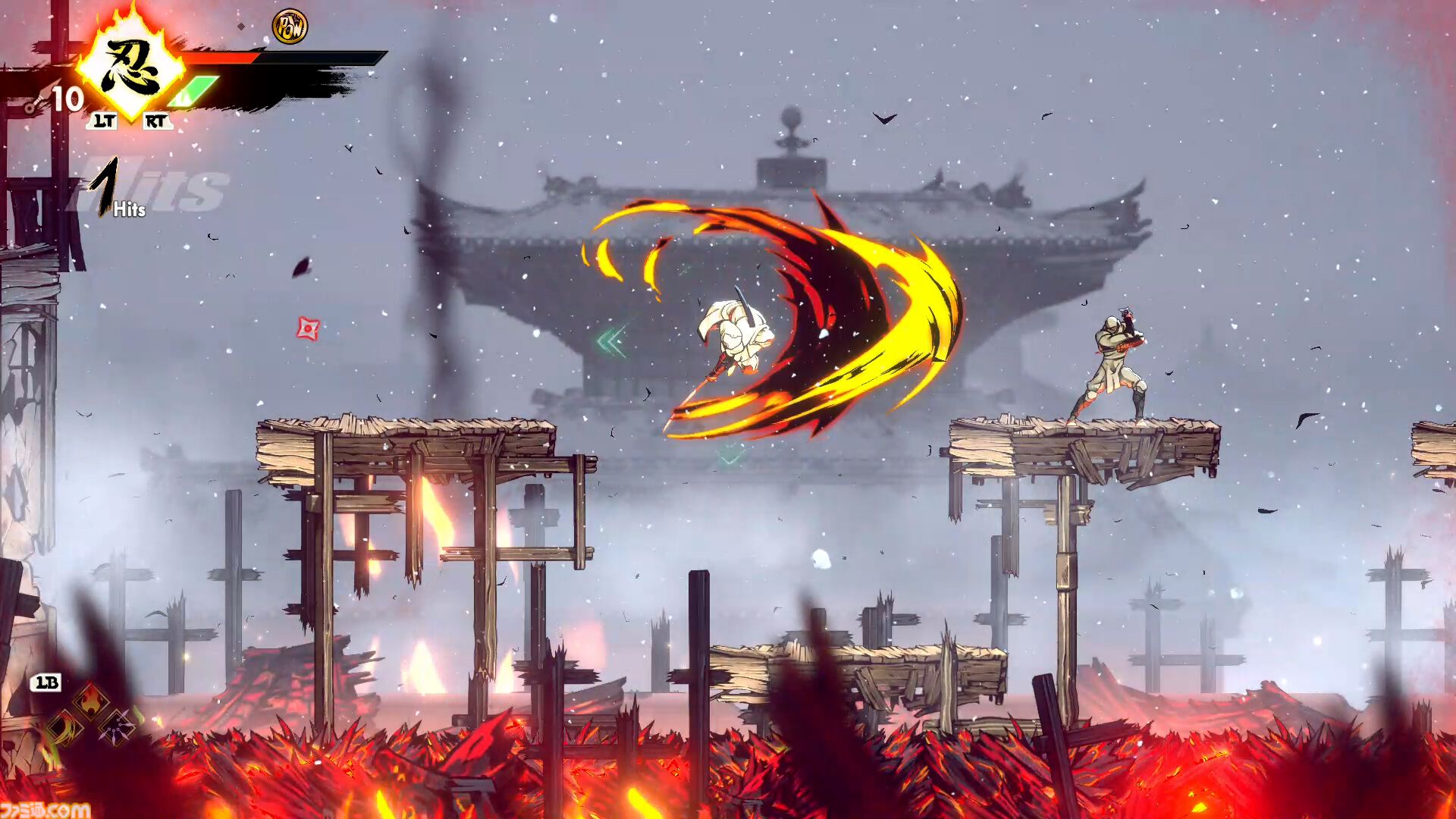 『SHINOBI 復讐の斬撃』多彩な技を組み合わせて爽快なコンボを決める忍アクションの無料体験版が配信開始。本日（8/1）21時よりにじさんじ・社築さんの実況配信も実施