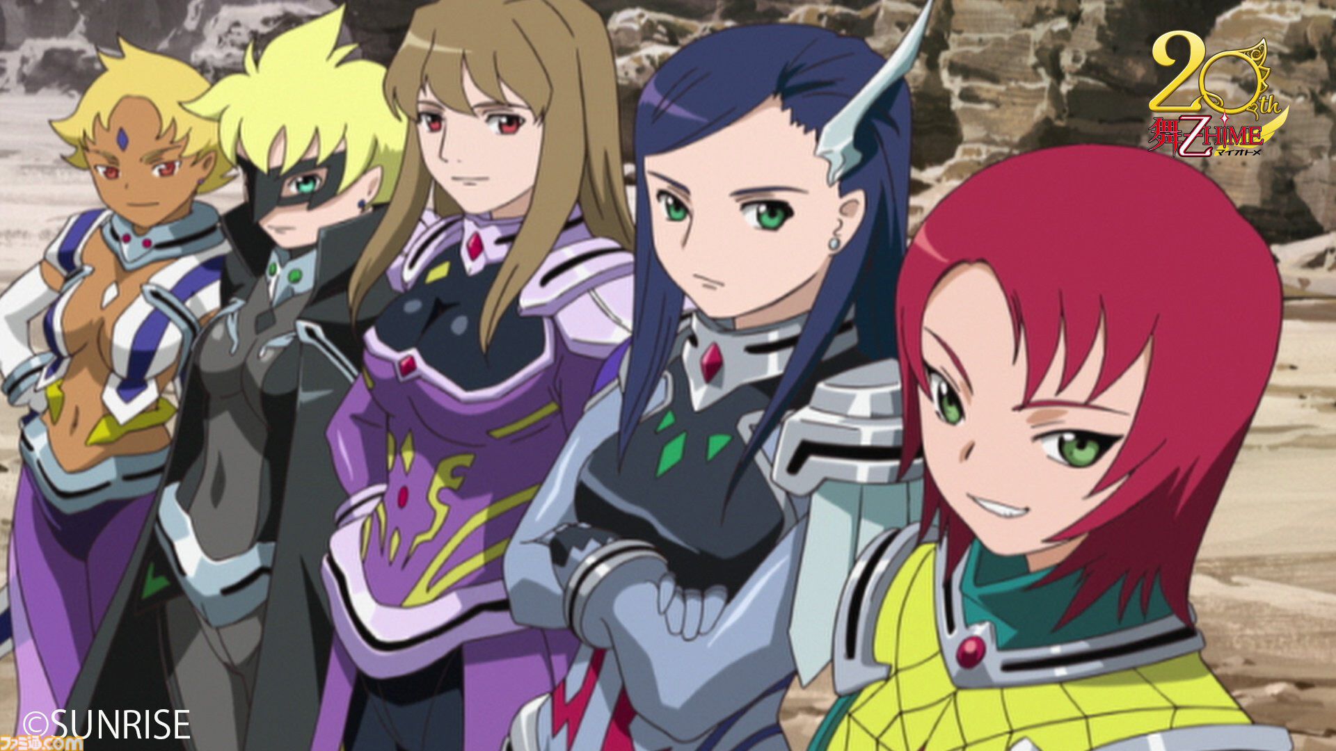 『舞-乙HiME』20周年記念ビジュアル解禁、キャラデザ・久行宏和氏描き下ろし。オトメたちの闘いや名場面、思い出を振り返る新PV2本も同時