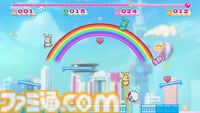 『ラッピーゲームス』TBSの朝番組“ラヴィット！”のマスコットがまさかのゲームに。ラッピーを操作してハートを集める対戦アクション