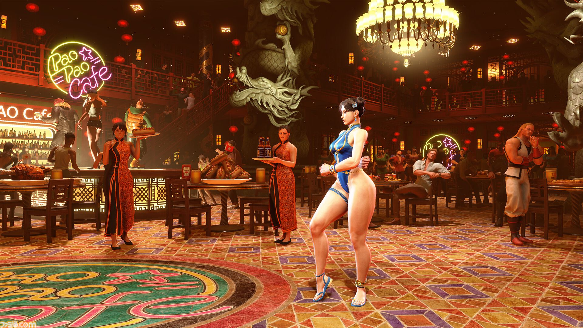『スト6』水着コス“Outfit 4”のプレイ映像公開。ルーク、ジェイミー、キンバリー、マノン、A.K.I.、キャミィ、春麗の7キャラは8月5日16時より配信