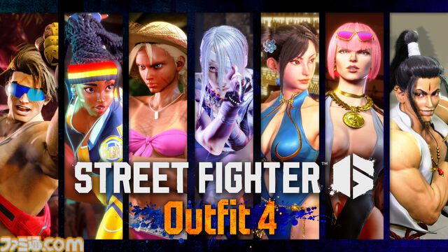 『スト6』水着コス“Outfit 4”のプレイ映像公開。ルーク、ジェイミー、キンバリー、マノン、A.K.I.、キャミィ、春麗の7キャラは8月5日16時より配信