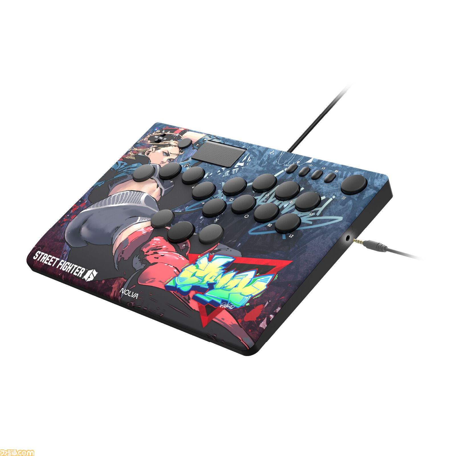 【スト6】キャラがダイナミックにデザインされたPS5・PC向けレバーレスコントローラーがホリより発売。ルークやキャミィ、春麗など全10キャラがラインアップ