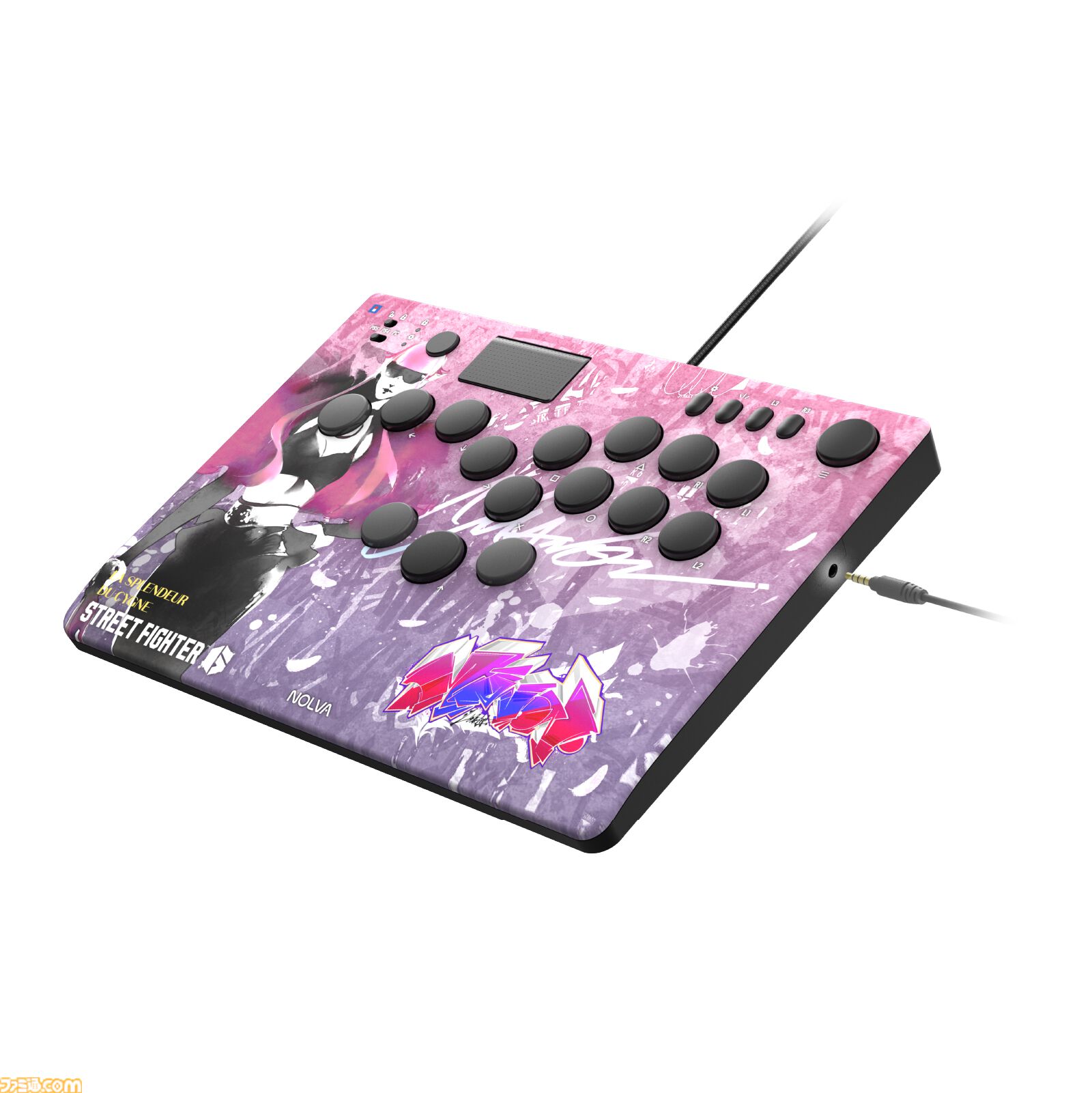 【スト6】キャラがダイナミックにデザインされたPS5・PC向けレバーレスコントローラーがホリより発売。ルークやキャミィ、春麗など全10キャラがラインアップ