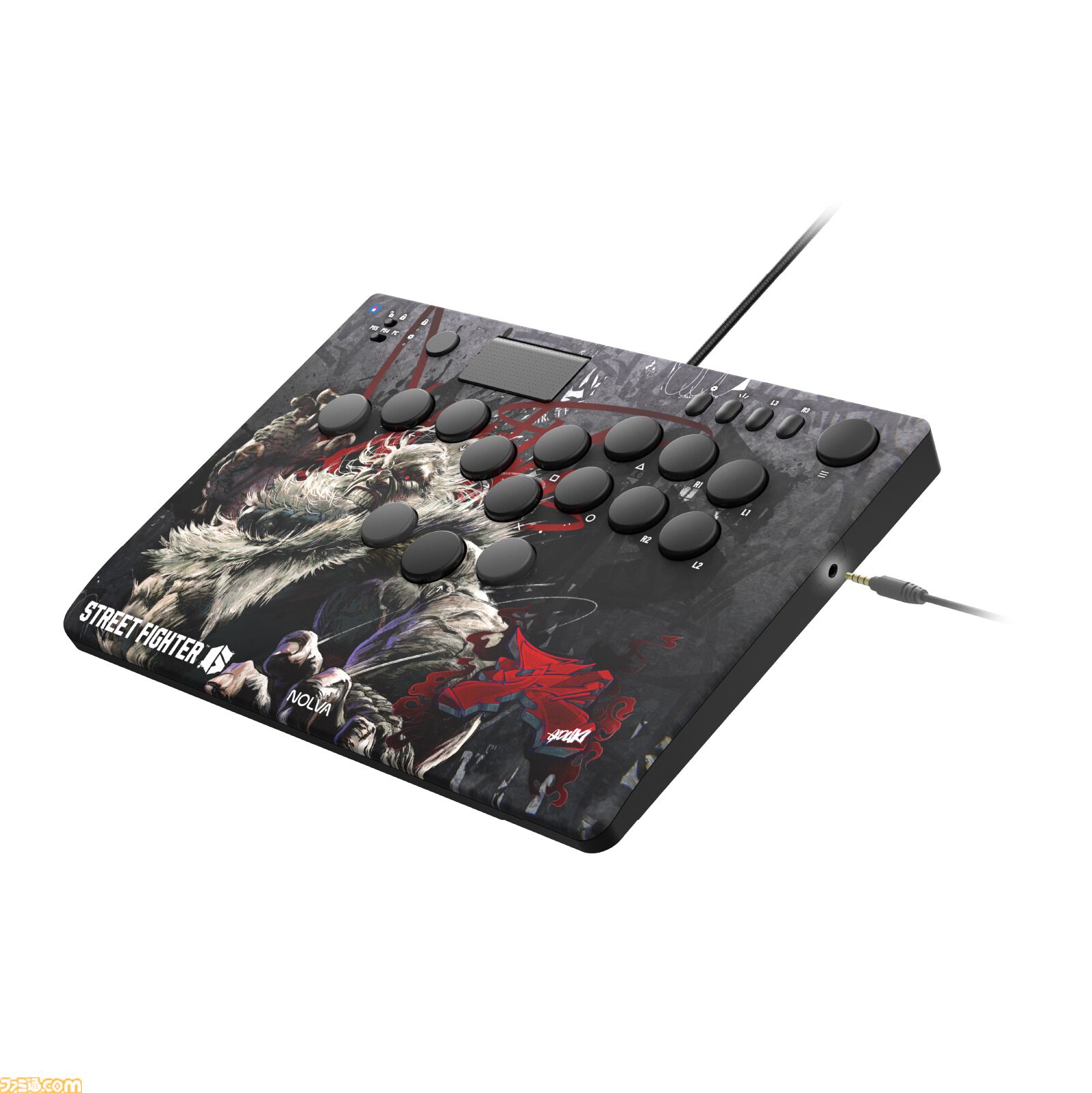 【スト6】キャラがダイナミックにデザインされたPS5・PC向けレバーレスコントローラーがホリより発売。ルークやキャミィ、春麗など全10キャラがラインアップ
