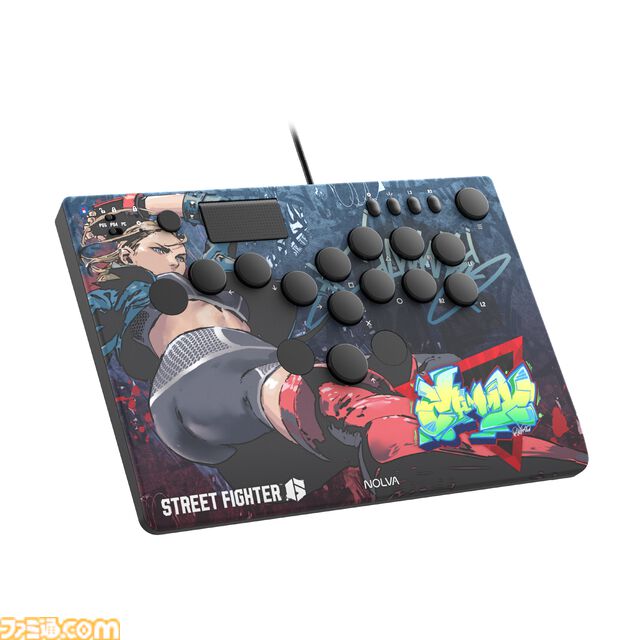 【スト6】キャラがダイナミックにデザインされたPS5・PC向けレバーレスコントローラーがホリより発売。ルークやキャミィ、春麗など全10キャラがラインアップ