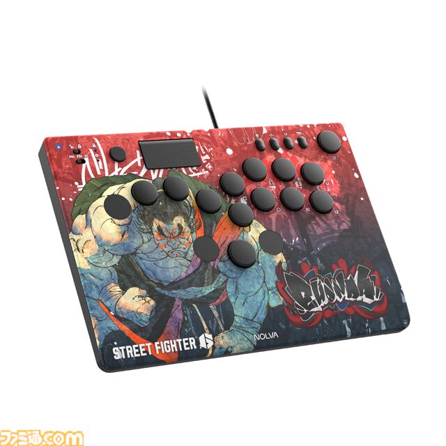【スト6】キャラがダイナミックにデザインされたPS5・PC向けレバーレスコントローラーがホリより発売。ルークやキャミィ、春麗など全10キャラがラインアップ