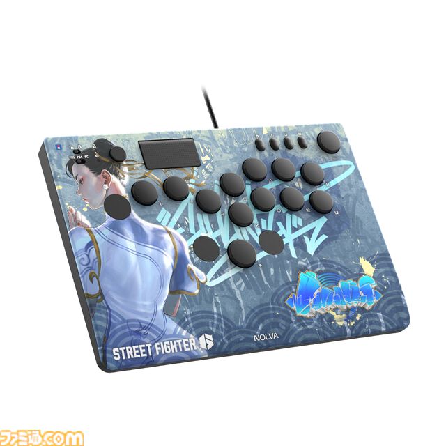 【スト6】キャラがダイナミックにデザインされたPS5・PC向けレバーレスコントローラーがホリより発売。ルークやキャミィ、春麗など全10キャラがラインアップ