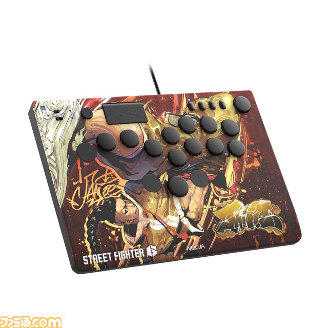 【スト6】キャラがダイナミックにデザインされたPS5・PC向けレバーレスコントローラーがホリより発売。ルークやキャミィ、春麗など全10キャラがラインアップ