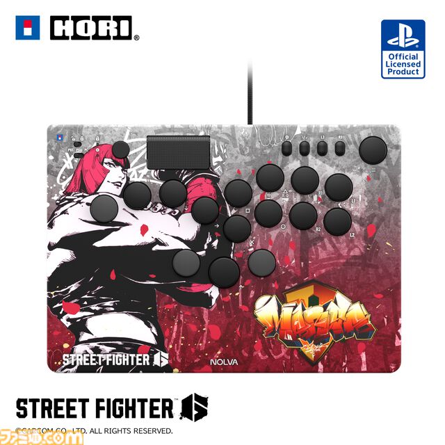 【スト6】キャラがダイナミックにデザインされたPS5・PC向けレバーレスコントローラーがホリより発売。ルークやキャミィ、春麗など全10キャラがラインアップ