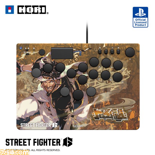 【スト6】キャラがダイナミックにデザインされたPS5・PC向けレバーレスコントローラーがホリより発売。ルークやキャミィ、春麗など全10キャラがラインアップ
