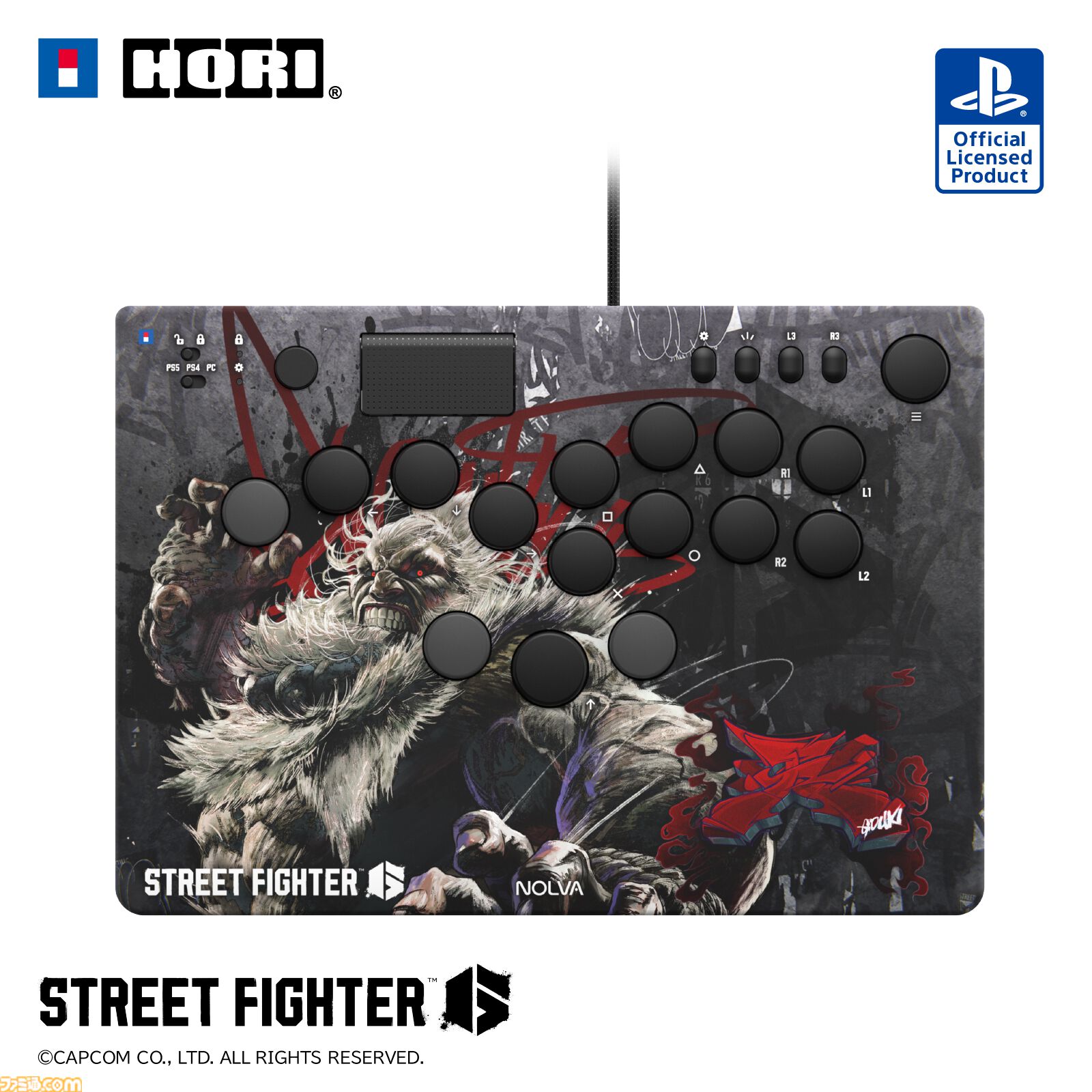 スト6】キャラがダイナミックにデザインされたPS5・PC向けレバーレス